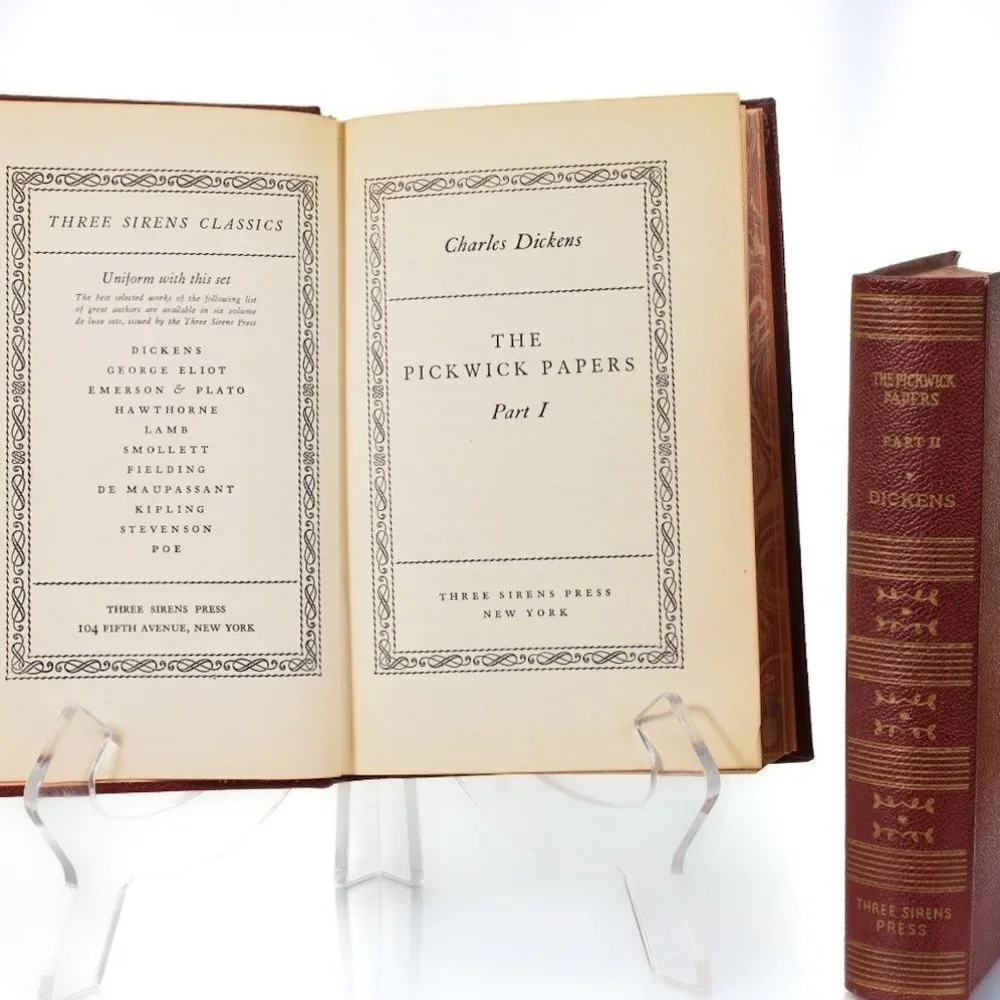 CHARLES Dickens - Rare 1930s Edition of The Pickwick Papers | Vintage Classic - Picture 4 of 9